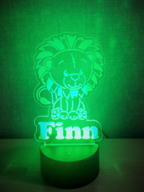 Lamp Leeuw met Naam