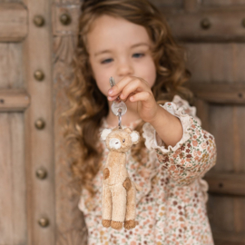 Little Dutch Sleutelhanger Giraf met GRATIS Naam