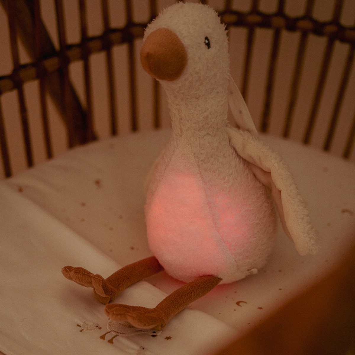 Little Dutch Knuffel Gans Licht & Geluid Newborn met of zonder Naam