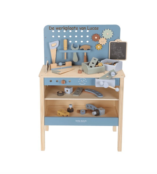 Little Dutch houten Werkbank met of zonder naam