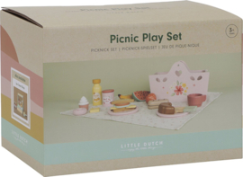 Little Dutch  houten Picknickset met of zonder naam & geboortedatum
