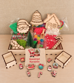 Sensory Play Box Christmas evt. met naam