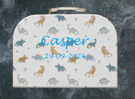 Jollein Koffer  Roarsome all over print met of zonder naam & geboortedatum