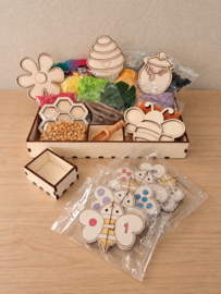 Sensory Play Box Happy Bee evt. met naam