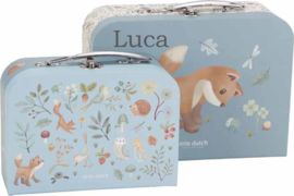 Little Dutch Koffer Set Forest Friends met of zonder naam & geboortedatum