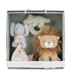Little Dutch Safari Friends Giftset met of zonder Naam