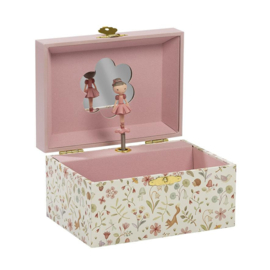 Little Dutch Juwelendoosje Rosa met muziek met of zonder naam