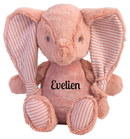 Happy Horse Olifant Emily  roze met of zonder naam 34 cm