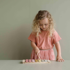 Little Dutch Xylofoon roze met of zonder geboortegegevens