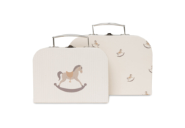 Jollein Gevuld Koffertje Paard met of zonder naam