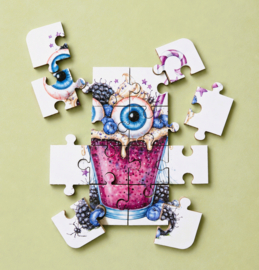 Puzzel Spooky Purple 16 stukjes