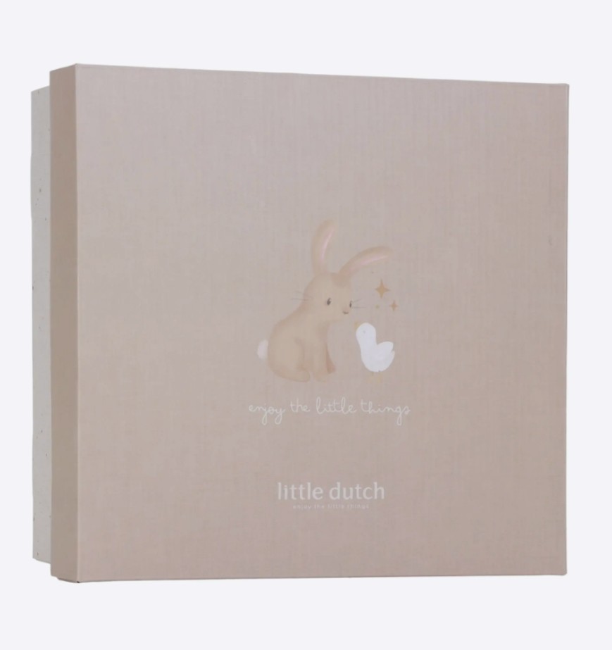 Little Dutch Giftset Newborn Naturals Pluche met of zonder Naam