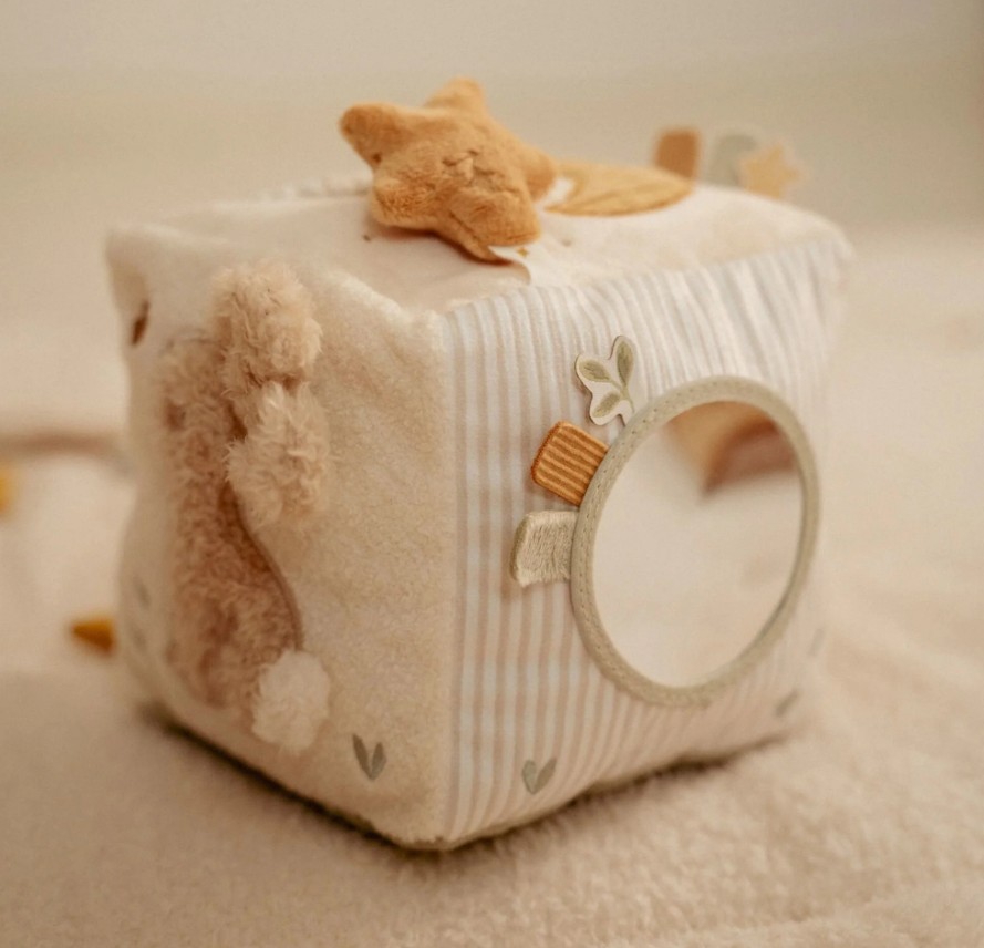 Little Dutch Pluche Activiteiten Kubus Newborn met of zonder Naam