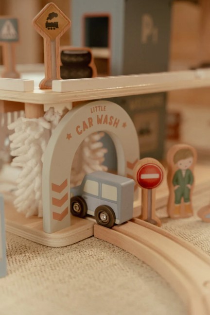 Little Dutch houten Garage met of zonder geboortegegevens