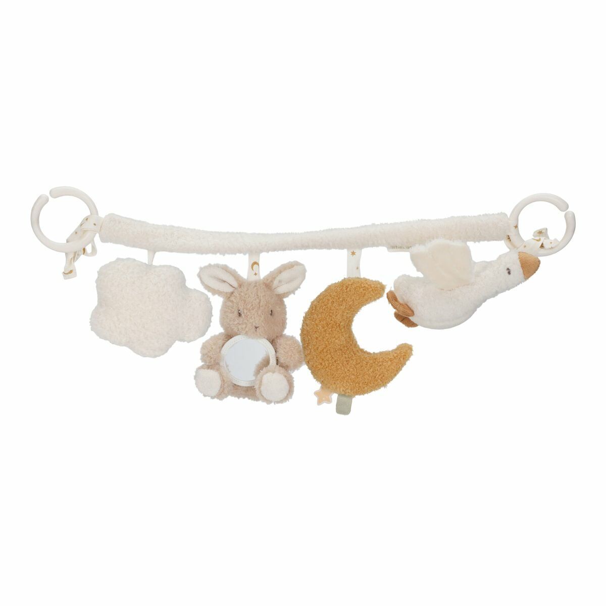Little Dutch Wagenspanner Newborn Naturals Pluche met of zonder Naam