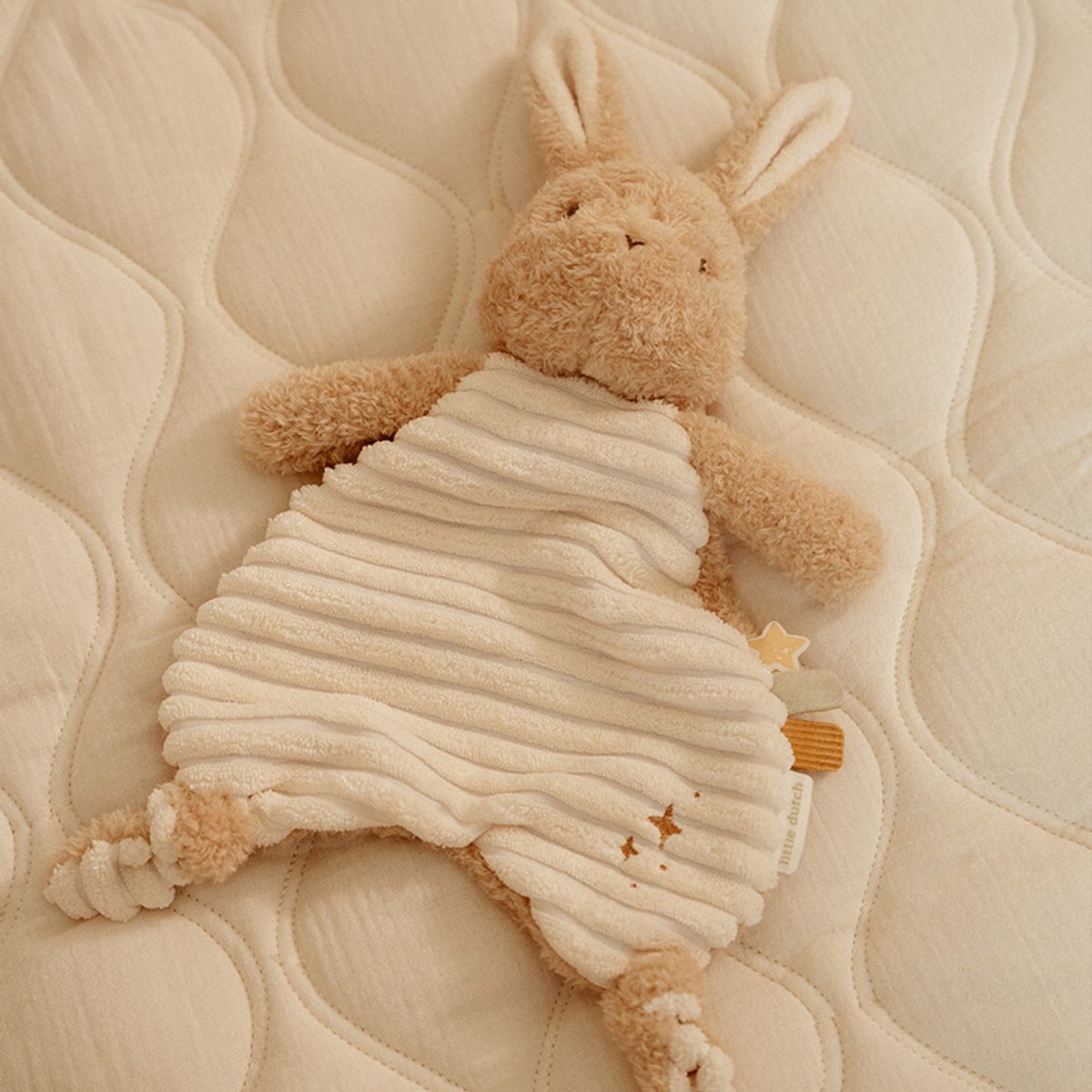 Little Dutch Pluche Knuffeldoekje Konijn met of zonder Naam