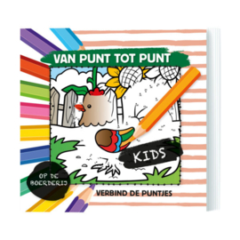 Van punt tot punt op de boerderij