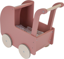 Little Dutch houten poppenwagen met of zonder Naam