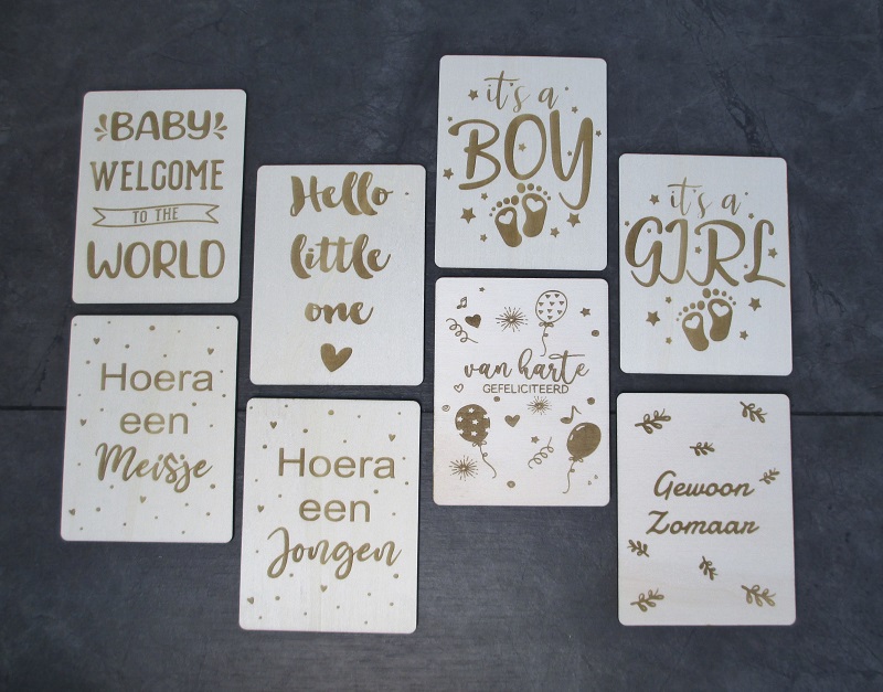Houten Schaduwlamp Neushoorn met Naam
