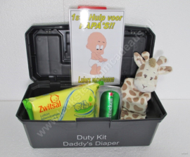 Daddy`s Diaper Duty Kit Giraf Neutraal