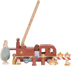 Little Dutch houten Brandweerwagen met of zonder naam