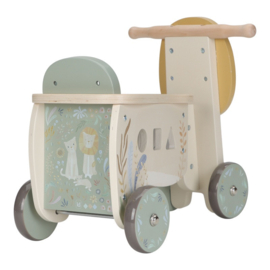 Little Dutch Houten Loopfiets Leeuw evt. met naam
