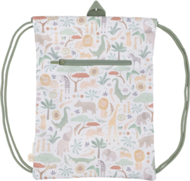Little Dutch Gymtas Safari Friends met of zonder naam