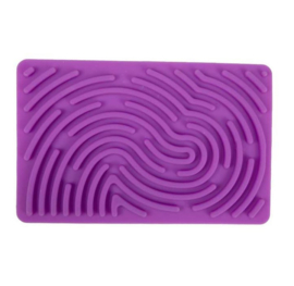 Curly Board - Figurenplaat Rechthoek Paars groot