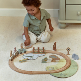 Little Dutch Treinset Safari Friends met of zonder naam