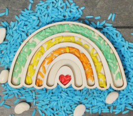 Vulvorm Regenboog
