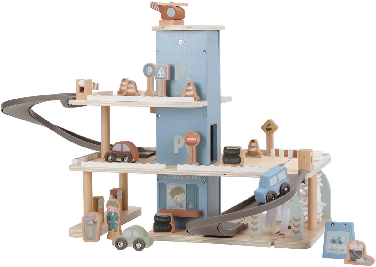 Little Dutch houten Garage met of zonder geboortegegevens