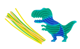 Curly Board - Figurenplaat T-Rex