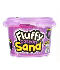 Rekbaar Fluffy Speelzand Paars