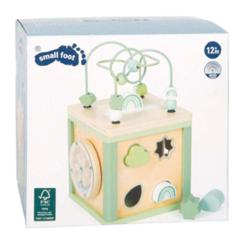 Small Foot houten activiteitenkubus Groen evt. met naam