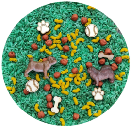 Speelrijst  Honden Set 2