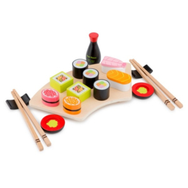 New Classic Toys Houten Sushi set met of zonder naam