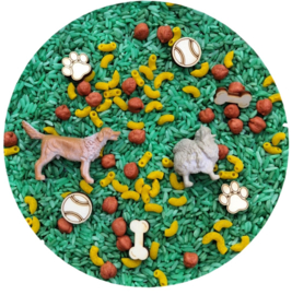 Speelrijst  Honden Set 6