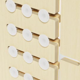 Topbright Houten Parking Challenge met of zonder naam