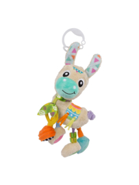 Playgro sensory friends lupe lama buggyspeeltje