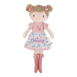 Little Dutch Knuffelpop Rosa 35 cm met of zonder naam
