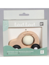 Label Label bijtring auto zwart