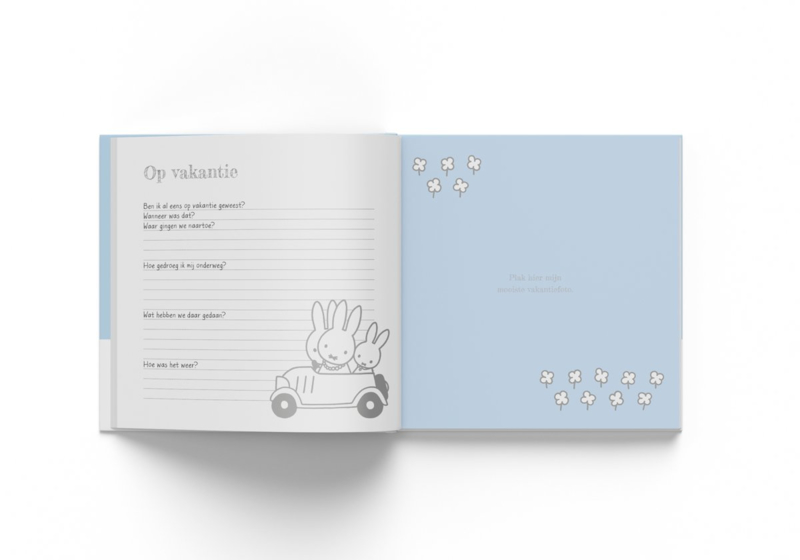Karu Geurig microscoop Invulboek Nijntje Baby's eerste jaar boek blauw | Baby (invul) boeken |  Leukste kraamcadeaus