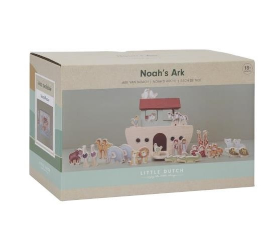 Little Dutch Ark van Noach met of zonder geboortegegevens Houten