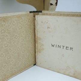 Oud boekje "Winter" van Rie Cramer