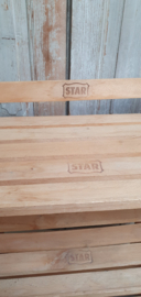 Opvouwbaar houten rekje " Star"