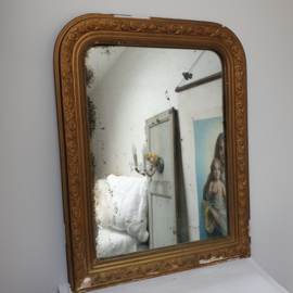 Oude , franse spiegel