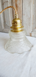Lampje  (evt 3) van prachtig oud glas
