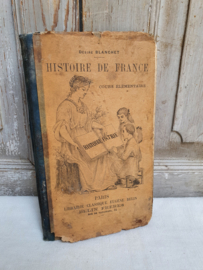 Heel oud boekje, "Histoire de France"