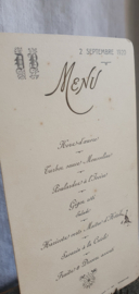 Oude menukaart uit 1920 (33)