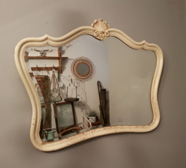 Oude brocante spiegel